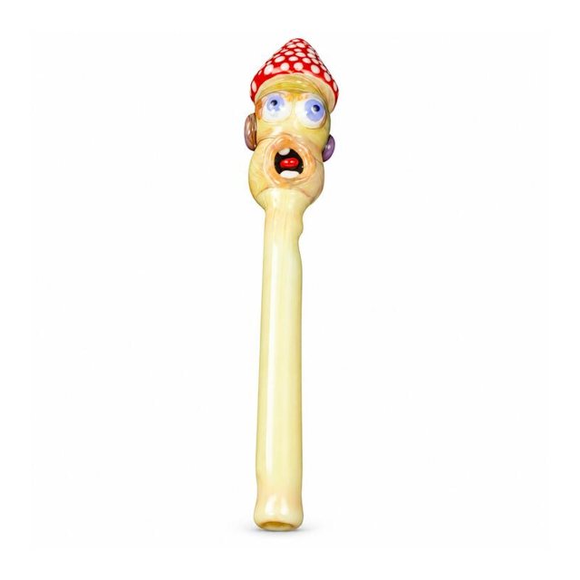 Piteira de Vidro Amanita com 2 Olhos